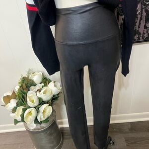 Spanx Faux Leather Leggings